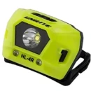 Headlight LED Helmet 275Lm 3.7V Yellow/Black White