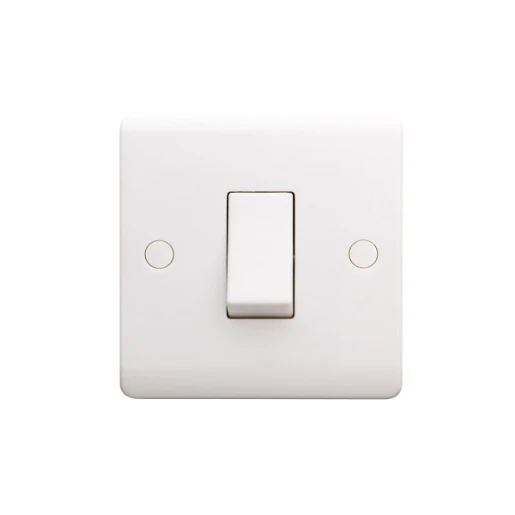 Designa 21S501 1 Gang 50A Double Pole Switch White