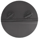 Bulkhead LED PIR 60W 270 x 113 x 112mm Black