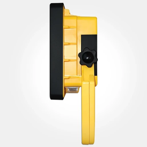 VECORCFL10 10W IP44 Yellow Economy Rechargeable LED Floodlight