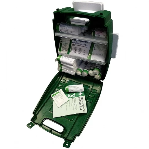 First Aid Kit Deluxe Premier Dispenser 11-20 Person Green