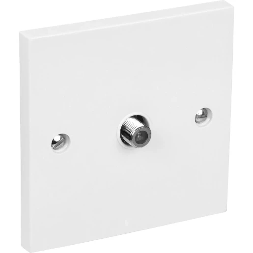 1 Gang TV Satellite Socket