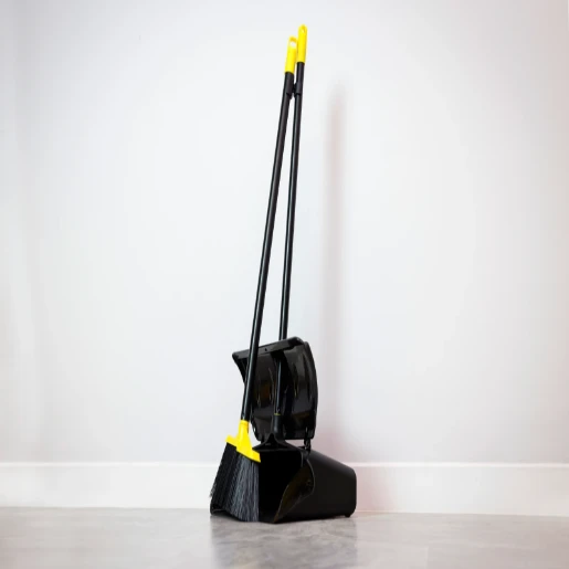 Bulldozer Heavy Duty Lobby Dustpan & Brush Set