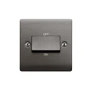 Designa 25S5FSJ 1 Gang Triple Pole Fan Isolator Switch Graphite