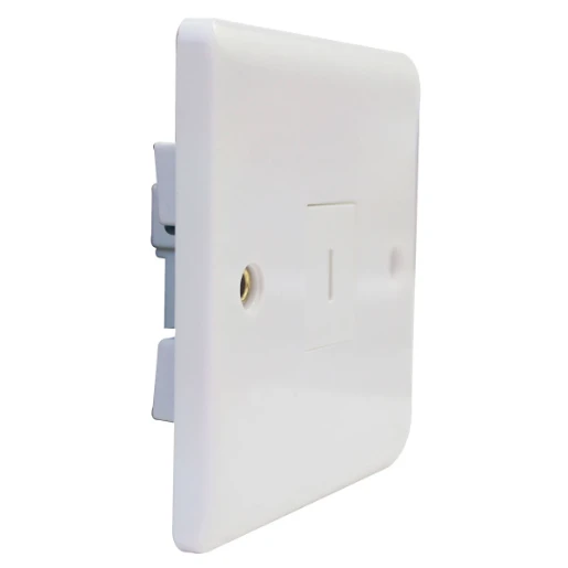 Designa 21S202KELT 20A 1 Gang Double Pole Keyswitch White