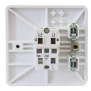 Designa 21S202KELT 20A 1 Gang Double Pole Keyswitch White