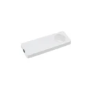 Sensorlux Cabinet Wardrobe Light 180Mm 80Lm 3000K With Dual Ir Hand Wave And Door Sensor Dimmable Rechargeable Battery