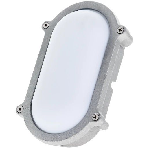 Bulkhead LED Energy Saving Oval Super Slimline 9W 530lm IP65