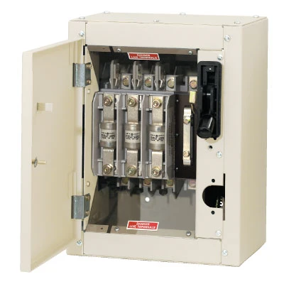 Switch Disconnector Triple Pole+Neutral 400A Ral 9001