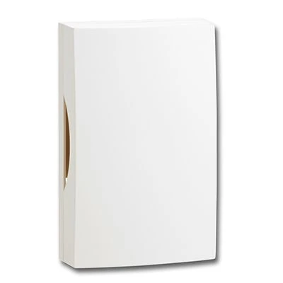 Galaxy Mains Powered Wired Doorchime Kit White With Bell Push