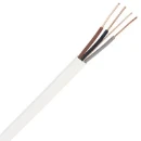 6243BH 1.5mm² White Basec Cable 3-Core & Earth