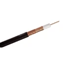 Black PVC Digital Satellite Foam FilLED Cable 1-Core