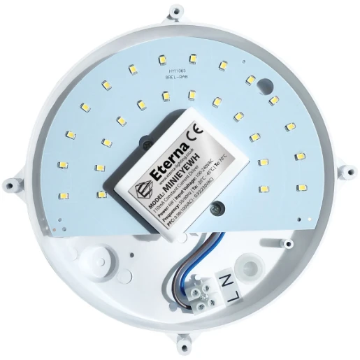 Bulkhead LED Eyelid Round 6W 4200K 400lm White