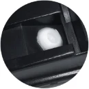 Bulkhead LED Security 7W 3100K 500lm IP44 Black