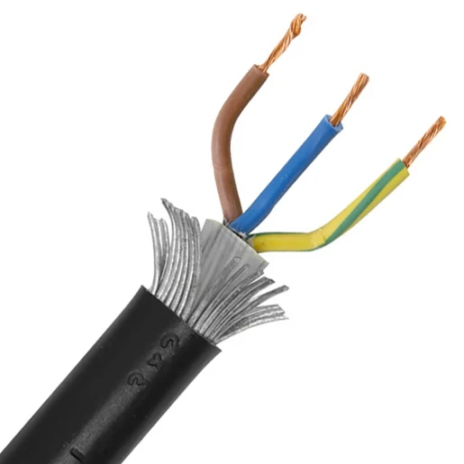 6943LSH 4.0mm² Black XLPE/SWA/Basec Cable 3-Core 1m