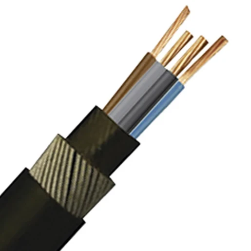 6943LSH 1.5mm² Black XLPE/SWA/Basec Cable 3-Core 1m