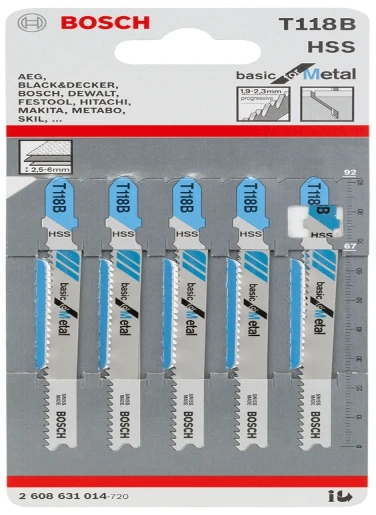 Jigsaw Blade Set (5pcs)