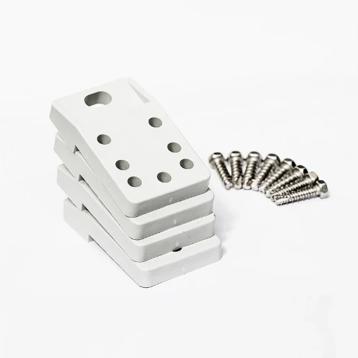 Bracket Wall Fitting Material Pack=4 Polyamide