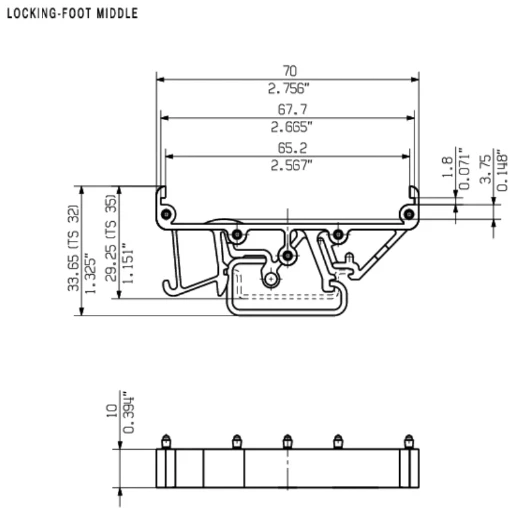 Klippon 0 RF RS 70 MI/A6 Holder