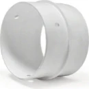 Connector Round 150mm PVC