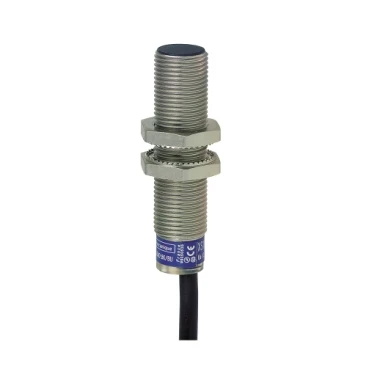 Inductive Sensor Xs6m12 L53mm Brass Sn4mm 12-48Vdc Cable 2M