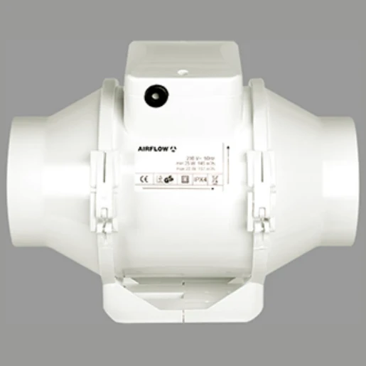 Fan Mixed Flow In-Line 2 Speed 125mm 5 In