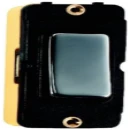 Insert Rocker 1 Gang 2 Way 10A Black Nickel/Black