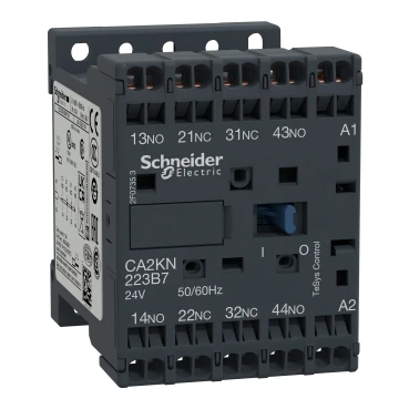 TeSys K control relay, 2 NO+2 NC, <= 690 V, 110 V AC coil