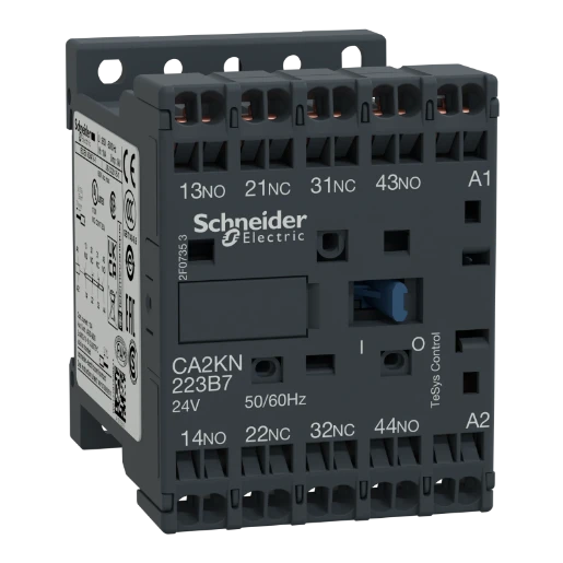TeSys K control relay, 2 NO+2 NC, <= 690 V, 110 V AC coil