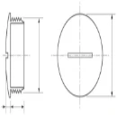 Nylon Blanking Plug Light Grey M20x1.5