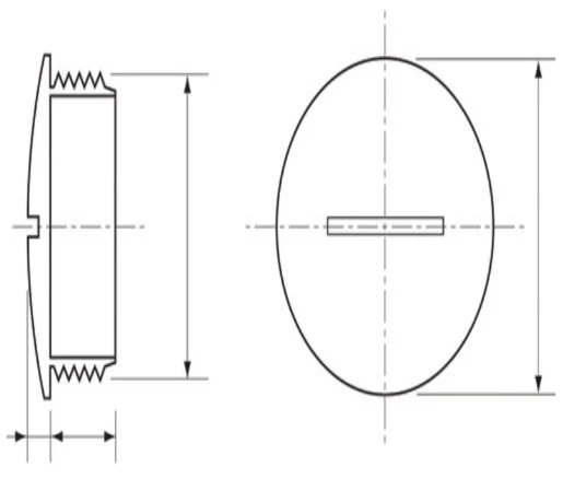 Nylon Blanking Plug Light Grey M20x1.5