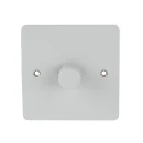 Ultimate Flat Plate dimmer switch 400W/VA, 1gang, 2way, main & LV,