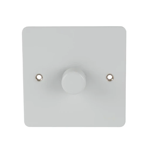 Ultimate Flat Plate dimmer switch 400W/VA, 1gang, 2way, main & LV,