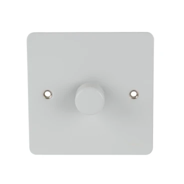 Ultimate Flat Plate dimmer switch 400W/VA, 1gang, 2way, main & LV,