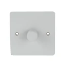 Ultimate Flat Plate dimmer switch 400W/VA, 1gang, 2way, main & LV,