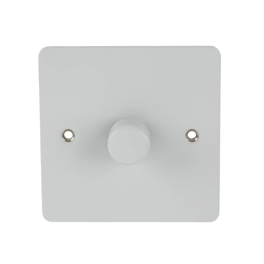 Ultimate Flat Plate dimmer switch 400W/VA, 1gang, 2way, main & LV,