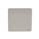 Ultimate, blank plate, 1 gang, polished chrome