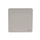 Ultimate, blank plate, 1 gang, polished chrome