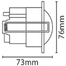 PIR Ceiling Flush 360Deg