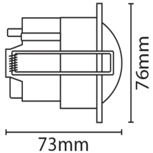 PIR Ceiling Flush 360Deg