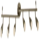 Spotlight Amalfi 6 Lighting Bar 960X90X160mm Sat Nickel Plated 6X50W