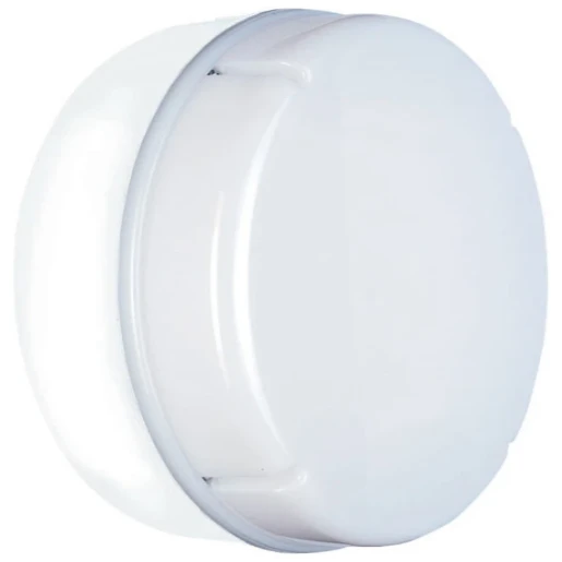 Luminaire Round Wall/Ceiling LED IP65 286mm White/Opal Polycarbonate