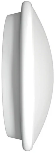 Luminaire Deco Round Wall/Ceiling LED IP20 355mm White Aluminium/Opal