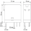 Klippon Relay 2CO 5A 24V AC