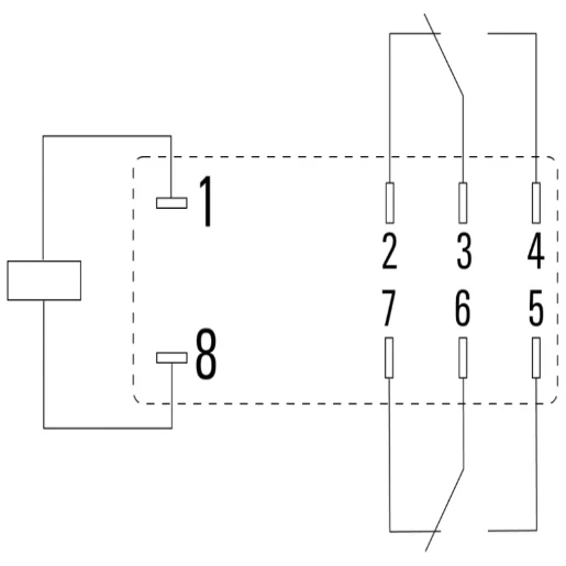 Klippon Relay 2CO 5A 24V AC