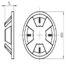 Cable Entry Sctn Zer 4-12 Ka Accessory 4-12mm Polycarbonate