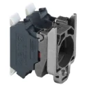 Harmony XB4 Single Contact Block with Body/Fixing Collar 2NC Spring Clamp Terminal