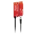 Coded magnetic switch XCSDMP, 2 NC, staggered, M12 0,15m