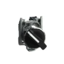 Black Selector Switch 22 2-Position Stay Put 1NO 600V
