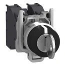 Black Selector Switch 22 3-Position Stay Put 2NO 600V